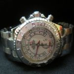 Rolex Yacht-master II White Face Stainless Steel Watch Band Copy Watch